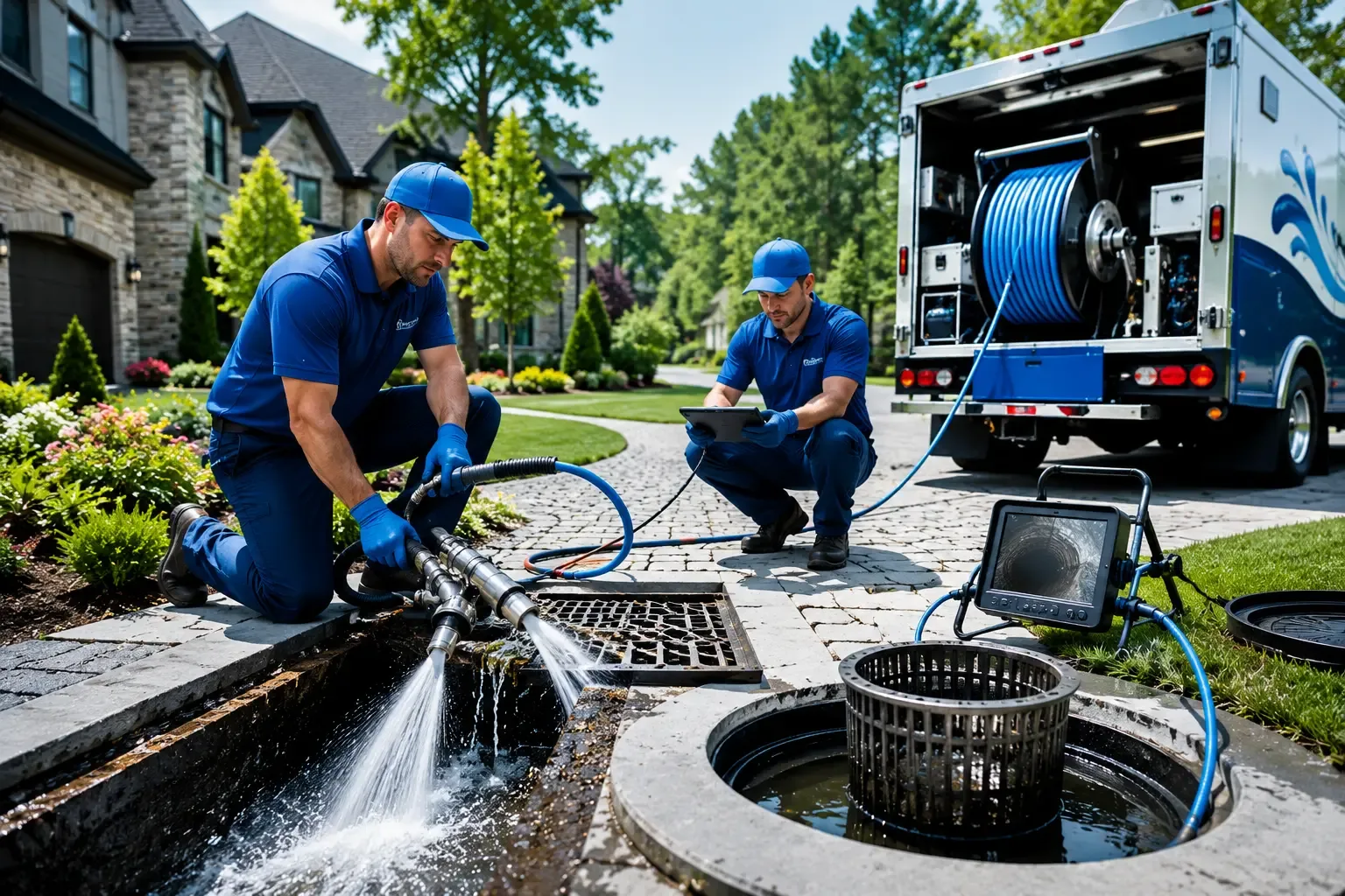 Local outdoor drain cleaning professionals in Okauchee, WI